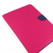 Mercury Goospery Fancy Diary Case for Samsung Tab 3 10.1 - Hot Pink