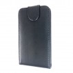 Synthetic Leather Flip Pouch Case with Card Slots for LG Optimus F5 P875 - Black