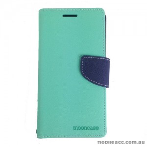Universal Fancy Diary Stand Wallet Case Size 4 - Mint