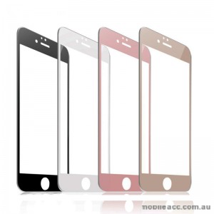 Frame Tempered Glass Screen Protector for iPhone 6 Plus/ 6S Plus Rose Gold