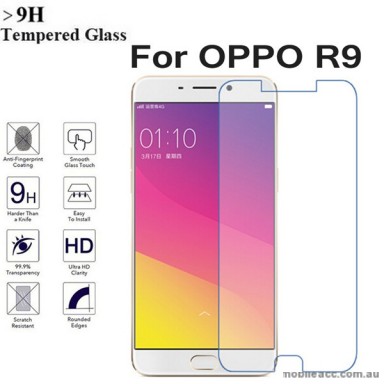 Premium Tempered Glass Screen Protector For Oppo R9