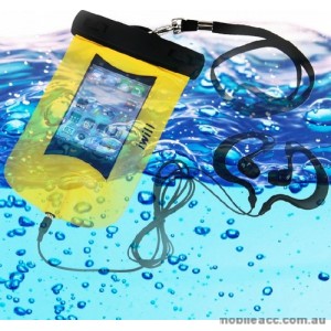 100% Waterproof Armband Bag Case + Earphone For Smartphones