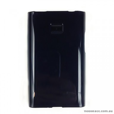 Soft TPU Gel Case for LG Optimus L3 E400 - Black