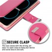 Mercury Rich Diary Wallet Case for Samsung Galaxy S8 Hot Pink