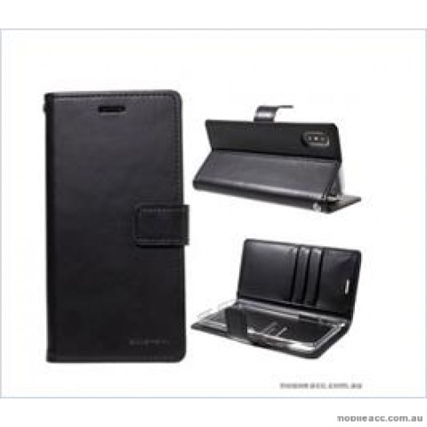 Korean Mercury Bluemoon Diary  Wallet Case For Samsung  Galaxy  S10  Plus Black