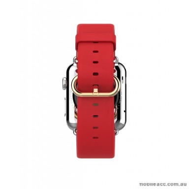 HOCO ART SERIES CLASSIC REAL LEATHER WATCHBAND FOR APPLE WATCH - RED