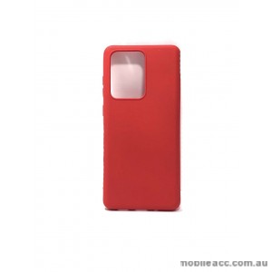 Hana Soft Feeling Jelly Case For Samsung S20 Ultra  6.9 inch  Red