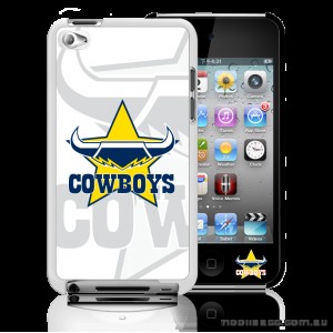 NRL Licensed North Queensland Cowboys Watermark Back Case for iPod Touch 4