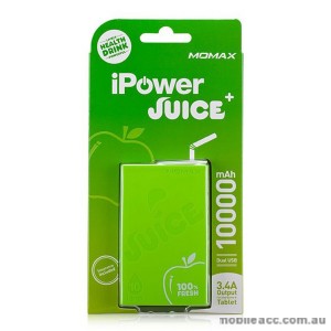 Momax iPower Juice Plus Dual Output Powerbank - Green