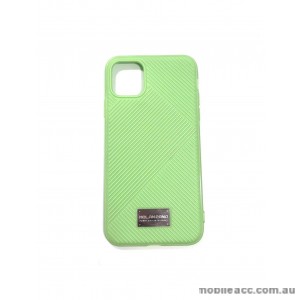Genuine MOLAN CANO Jelline Bumper Back Case For iPhone11 Pro 5.8'  Green