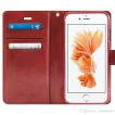 Original Mercury Mansoor Wallet Diary Case for iPhone 6 Plus / 6S Plus Wine
