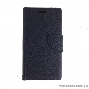 Mooncase Wallet Case for Huawei Y5 Y560 Black