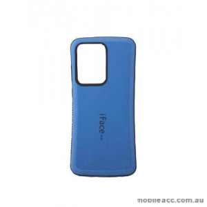 ifacMall Anti-Shock Case For Samsung S21 Ultra 6.8 inch  Blue