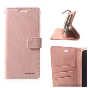 Mercury Goospery Blue Moon Diary Wallet Case For Samsung S21 Plus 5G  Rose Gold
